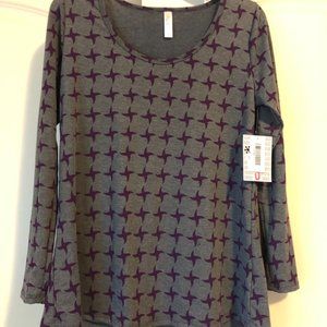 LuLaRoe Lynnae long sleeve top NWT size small